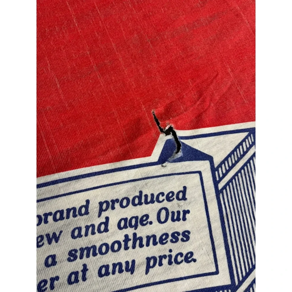 VTG Budweiser Anheuser Busch Beer Wall Tapestry Advertising Banner 80x105